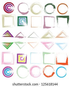 Set of geometric elements