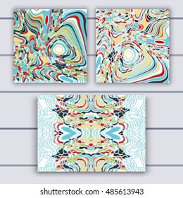 Set of geometric elements red, yellow, blue lines vector pattern. Modern stylish texture for design, background, cards, invitations, covers, posters.