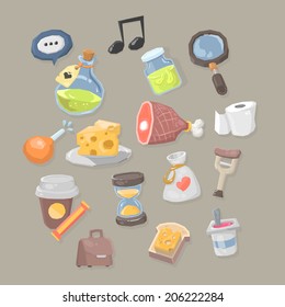 set of geometric icon