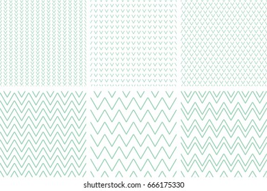 Set of geometric line abstract seamless herringbone and chevron pattern .Chevron.Wrapping paper. Scrapbook paper. Tiling. Vector illustration. Retro background. Graphic texture for design, wallpaper. 