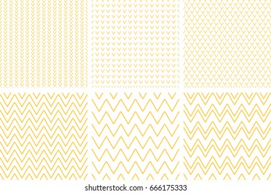 Set of geometric line abstract seamless herringbone and chevron pattern .Chevron.Wrapping paper. Scrapbook paper. Tiling. Vector illustration. Retro background. Graphic texture for design, wallpaper. 