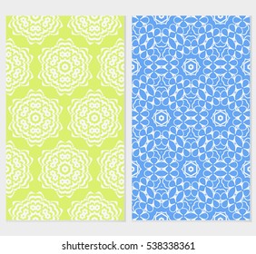 set of geometric modern ornament. seamless vector pattern. for wallpaper, invitation, fashion design