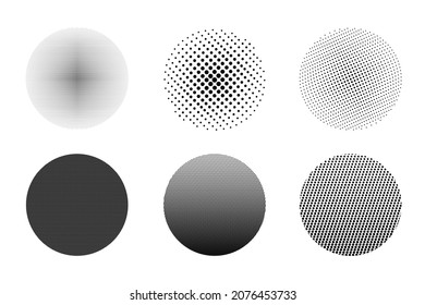 Set of geometric monochrome abstract backgrounds, design elements