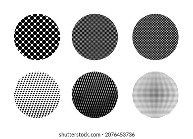 Set of geometric monochrome abstract backgrounds, design elements