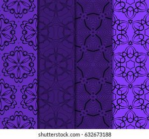 set of geometric ornament. vector illustration. for invitation, background, wallpaper