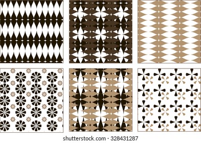  Set geometric ornaments. Seamless pattern can be used for wallpaper, pattern fills, web page background,surface textures. 