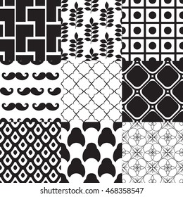 Set of geometric pattern;