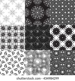 Set of geometric pattern part 3.