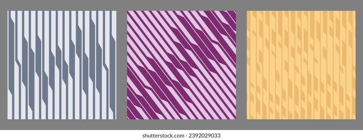 A set geometric patterns