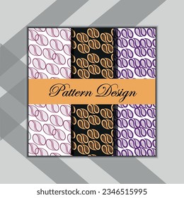 Set of Geometric seamless patterns. Abstract geometric hexagonal graphic design print 3d cubes pattern. Seamless geometric cubes pattern.