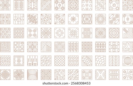Set of Geometric seamless patterns. Abstract geometric hexagonal graphic design print 3d cubes pattern. Seamless geometric cubes pattern.