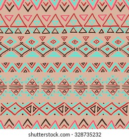 Ethnic Pattern Elements Collection Vector Illustration Stock Vector ...