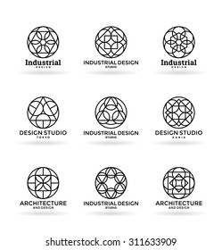 Set of geometric shapes (1)