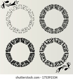 Set of geometrical backgrounds 