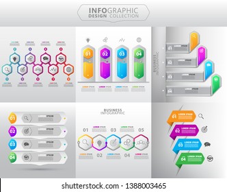set of geometry info graphic