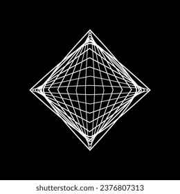 set of geometry mandala background icon logo tattoo. vector illustration.