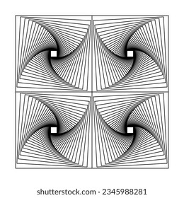 set of geometry pattern background icon logo. vector illustration.