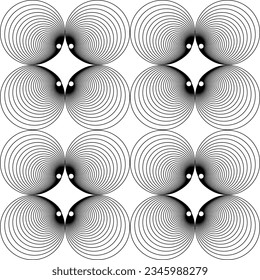 set of geometry seamless pattern background icon logo. vector illustration.