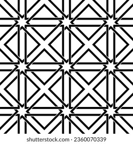 set of geometry seamless pattern background icon logo tattoo. vector illustration.