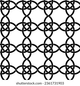 set of geometry seamless pattern background icon logo tattoo. vector illustration.