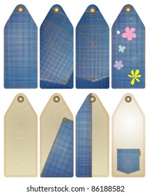set of gift as blue jeans