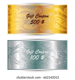 Set gift coupon, gift card