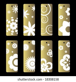 Set of gift tags