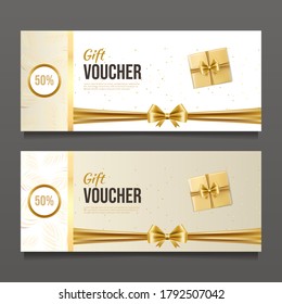 set gift voucher template design .