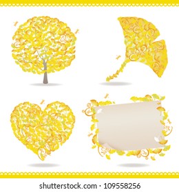 set of ginkgo