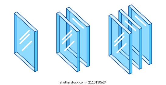 El conjunto de capas de vidrio dispone de ventanas de doble acristalamiento.