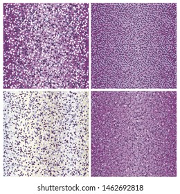 set of glittering vector background