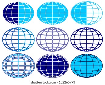 Globe Grid Images, Stock Photos & Vectors | Shutterstock