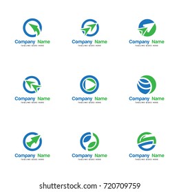 set globe world logo vector, such as planet, global, travel, earth