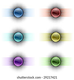 Set of glossy button design. Please see similar in my portfolio.
