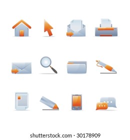 Set of glossy web icons (see other in my portfolio)