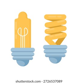 set of glowing light bulb illustrations representing ideas, creativity, and innovation. Concept for brainstorming, inspiration, startups, and modern business thinking.