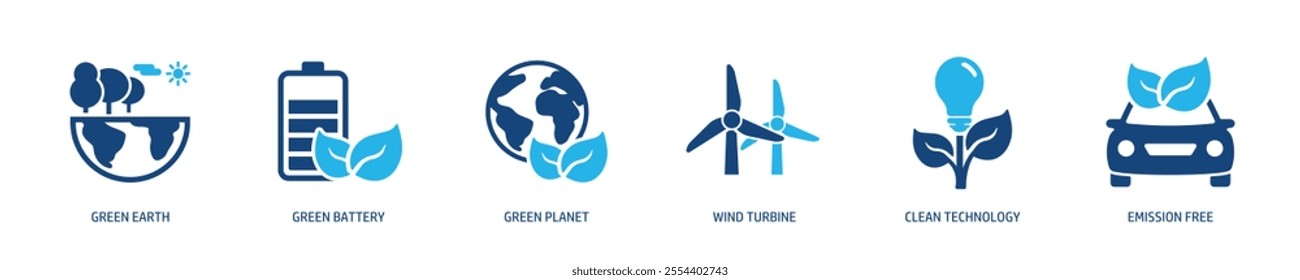 Set of glyph solid icons related net zero, ecology, environment, green energy. Perfect pixel on transparent background