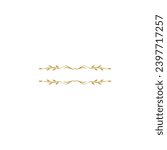 set of gold element name tags element