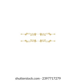 set of gold element name tags set