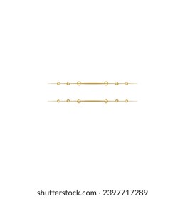 set of gold element name tags name