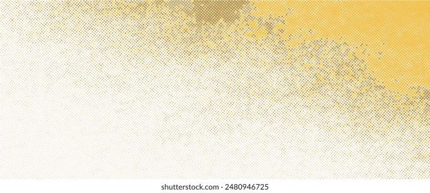 Conjunto de textura de brillo dorado aislado en blanco. Color de partículas ámbar. Fondo De Polvo Estelar. Explosión dorada de confeti eps 10