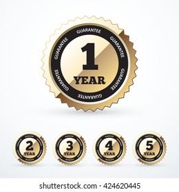 Set of gold guarantee labels