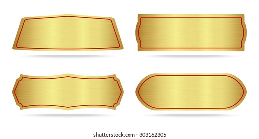 1,598 Gold name board Images, Stock Photos & Vectors | Shutterstock