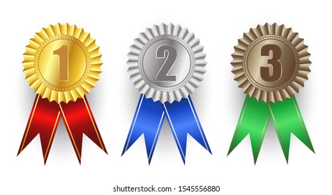 Award Ribbons Positions Stock Vector (Royalty Free) 30177589 | Shutterstock