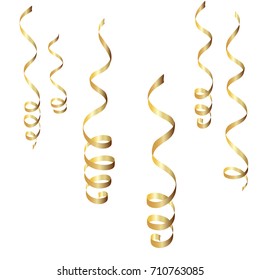 Gold Streamers Images, Stock Photos & Vectors | Shutterstock