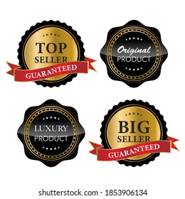 Set golden badges and labels