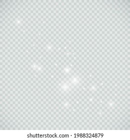 
Set of golden glowing lights effects isolated on transparent background. Flash of the sun with rays and a searchlight. Glow effect. The star burst with brilliance.