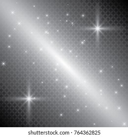Set of golden glowing lights effects isolated on transparent background. Sun flash with rays and spotlight. Glow light effect. Star burst with sparkles.