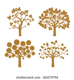 Set of Golden vector trees.