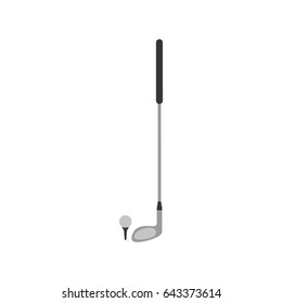 Set of Golf Equipments. Vector Illustration.